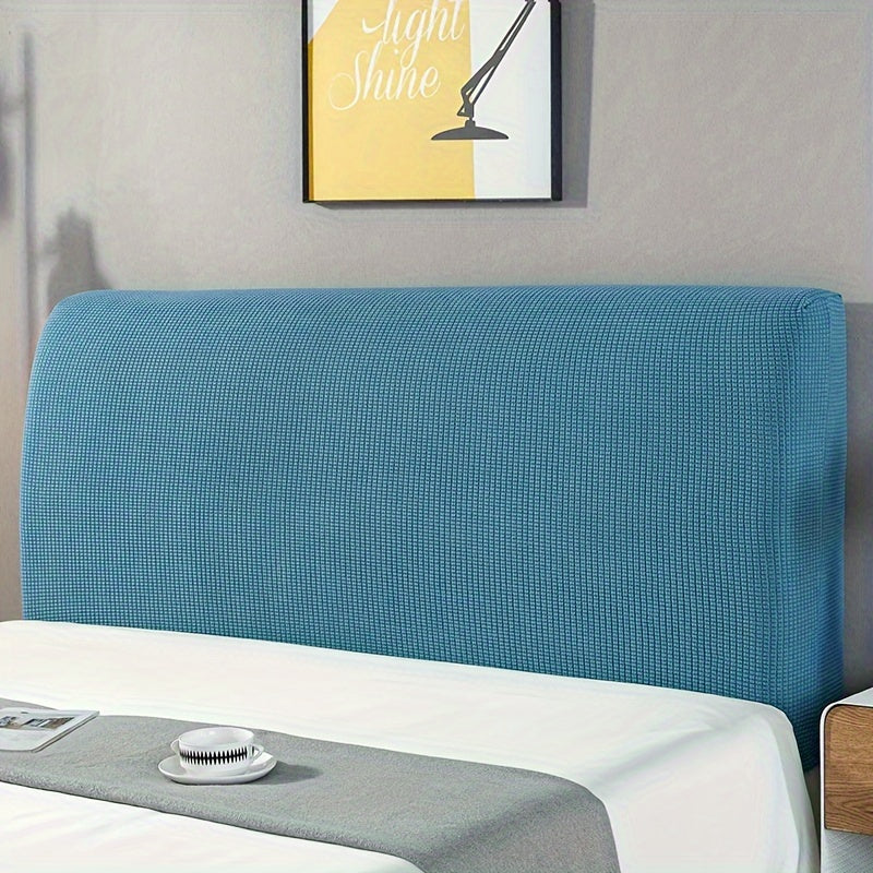 Stretchy Dustproof Headboard Cover for Bed Padded Bedside Protector CamelRed