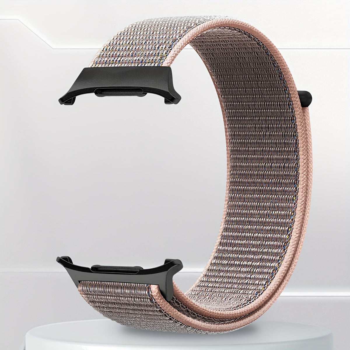 Water-Resistant Nylon Watch Band for Galaxy Watch Ultra Adjustable Strap Deployant Clasp