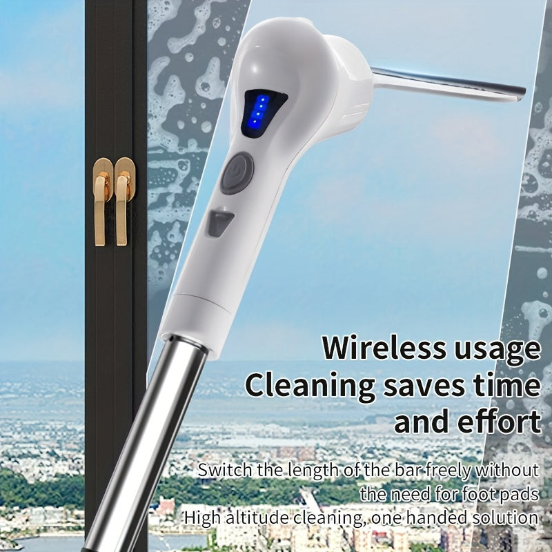 9-in-1 Electric Rotating Cleaning Brush with Spray Waterproof Wireless 9 Brush Heads
