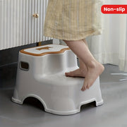 Vanna xonasi uchun lavabo va hojatxona potty o'qitish uchun qadam stul to'plami, oshxona stollari va yotoqlarga oson kirish uchun sirpanmaydigan dizayn va tutqich bilan.