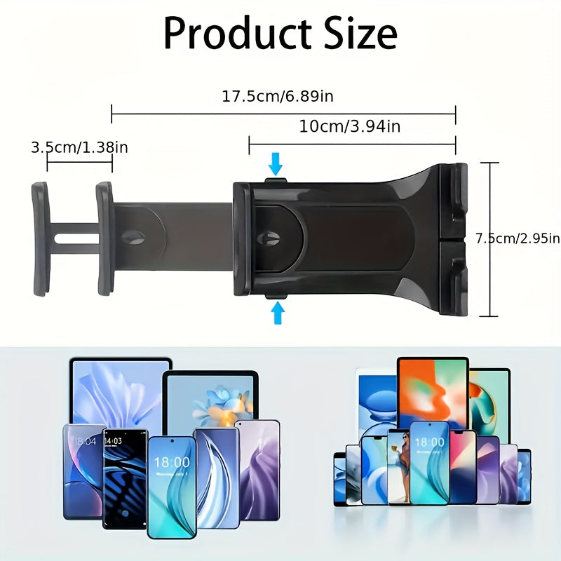 Universal Car Cup Holder Mount for Tablets and Smartphones ABS Waterproof Rotatable