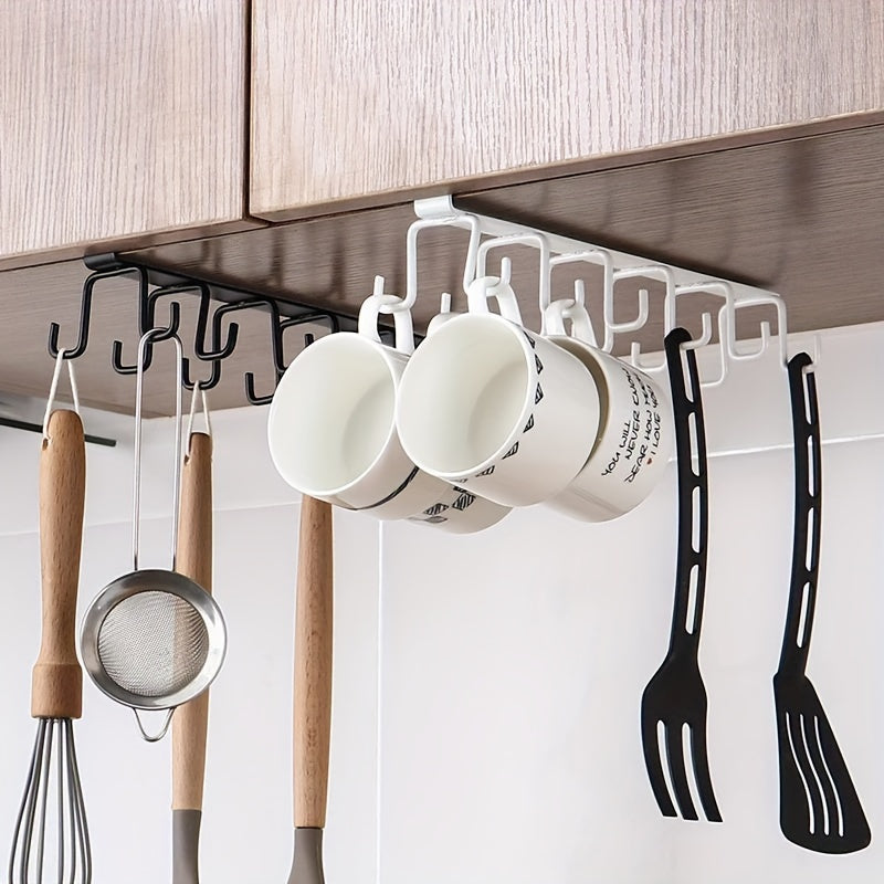 Plastic Wall Hooks for Kitchen Cabinets and Bedroom Organization