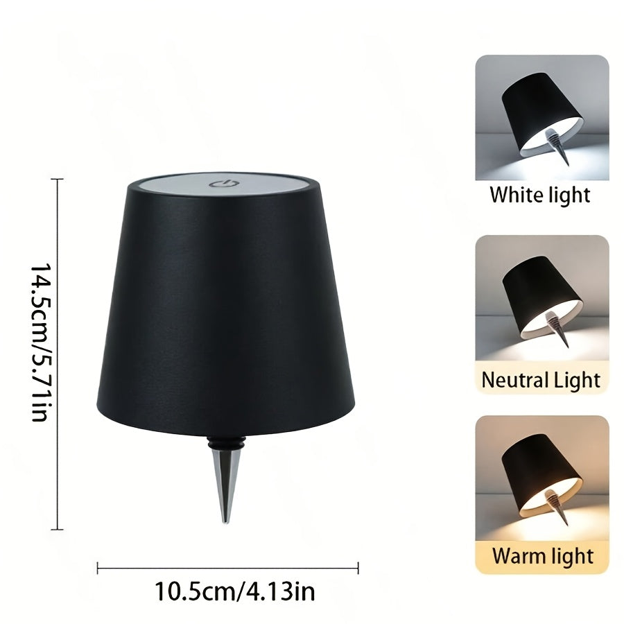 LED Bottle Light with Touch Control Dimmable Rechargeable for Parties and Decor