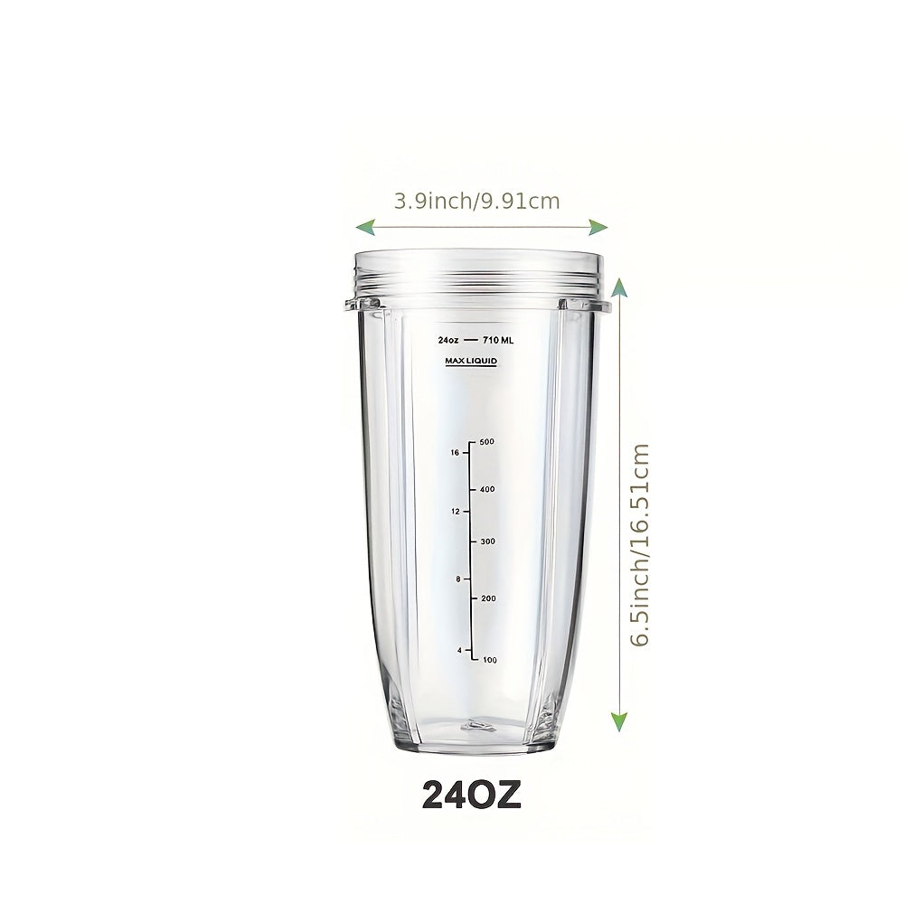 Заменяемые чаши для блендеров Nutri Ninja, доступные в размерах 18oz, 24oz и 32oz. Изготовлены из ABS-пластика и безопасны для контакта с пищей. Совместимы с блендерами серии Auto-iQ.