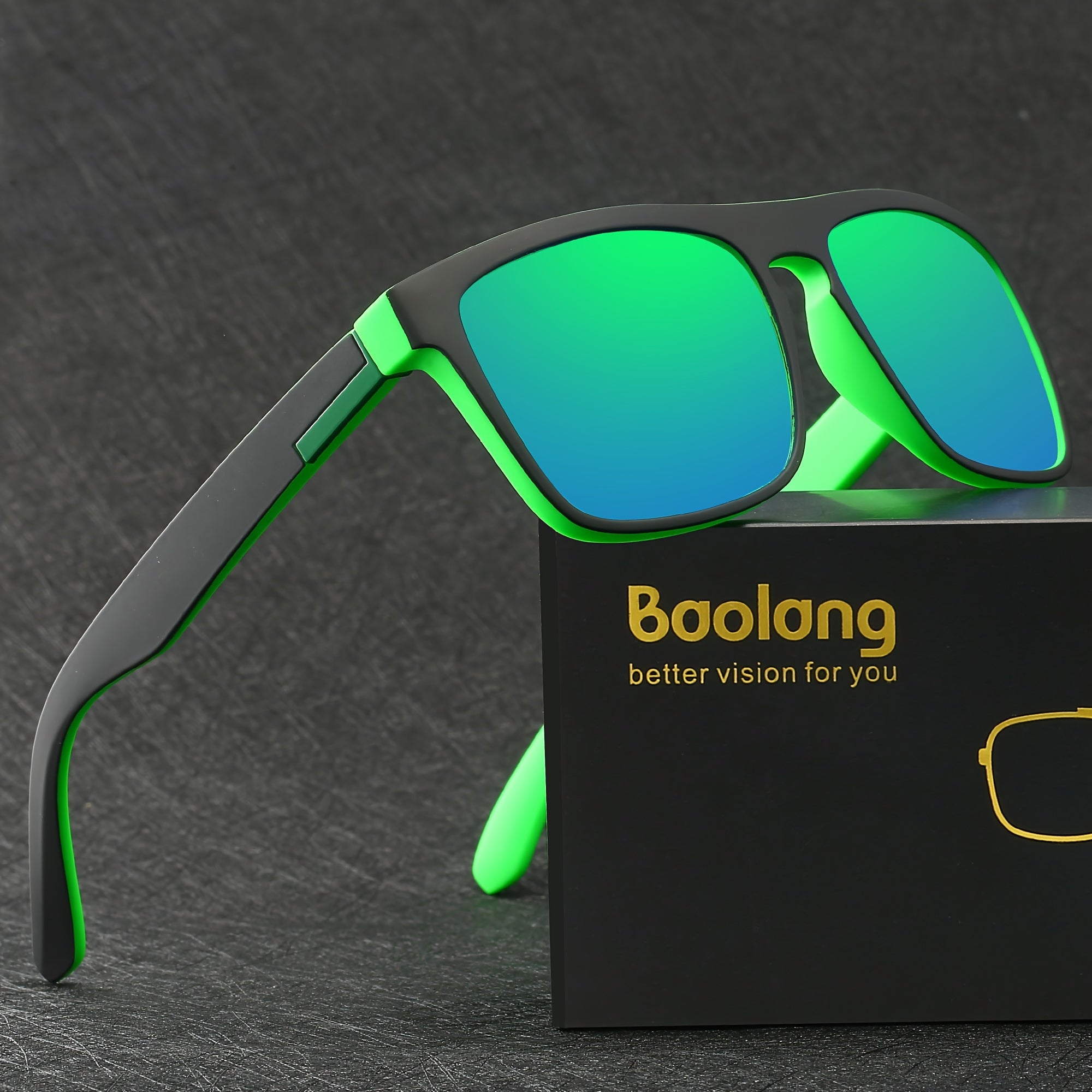 Unisex Square Polarized Sunglasses for Men and Women Casual Outdoor Sports Travel