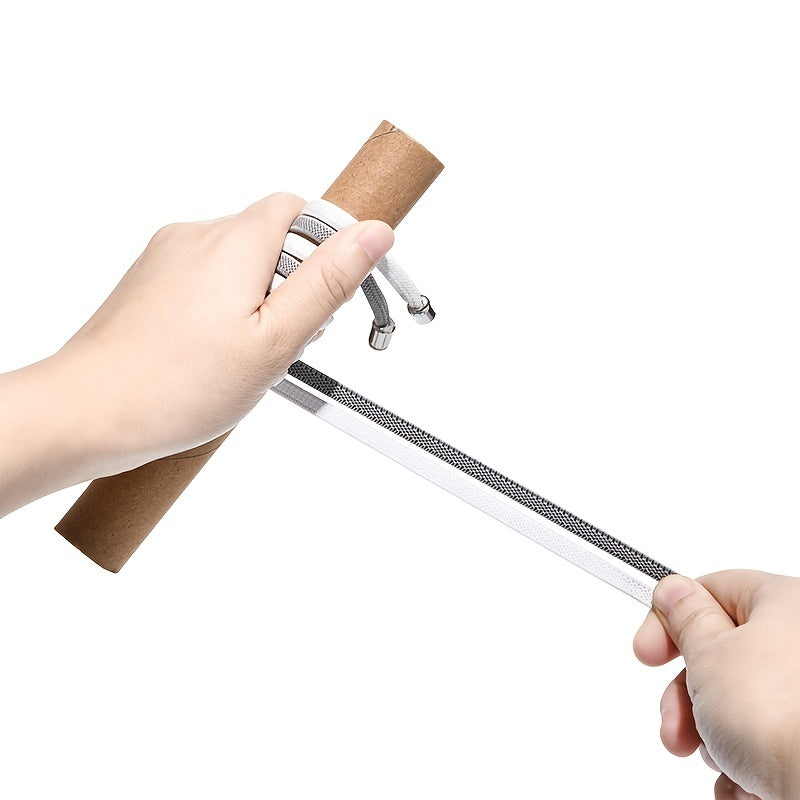 Elastic No-Tie Shoelaces for Sneakers Lightweight Mesh Lace-Up Shoes in Multiple Colors