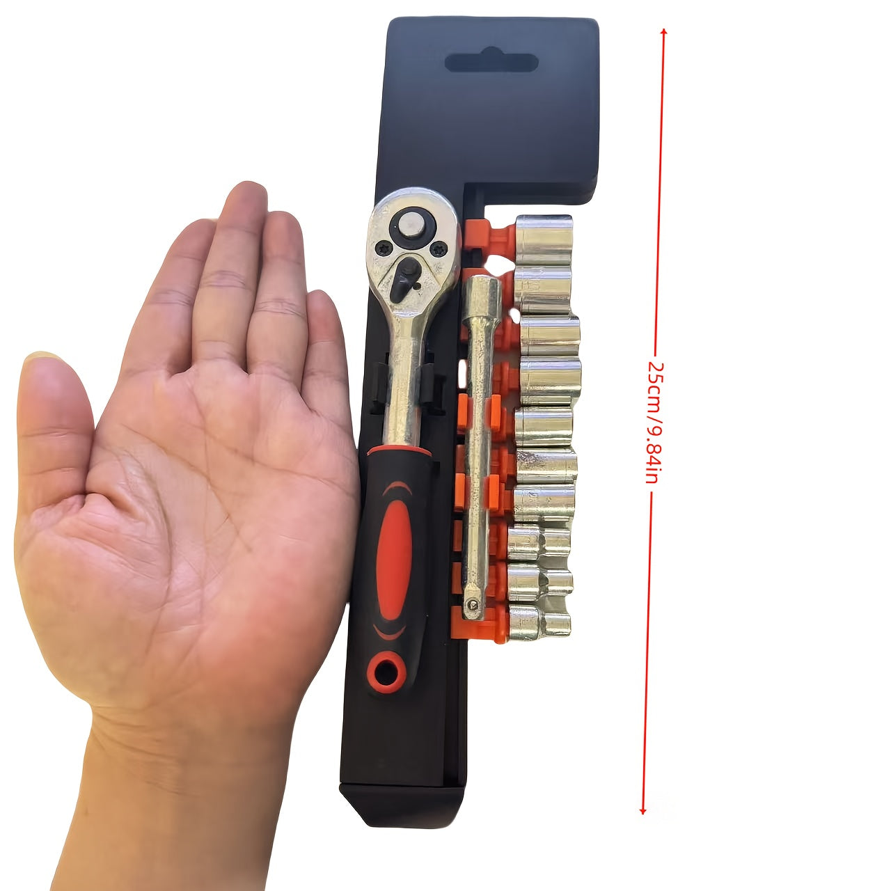 Upgrade Wrench Socket Set for Car Boat Motorcycle Bicycle Repair, 1/4 Inch