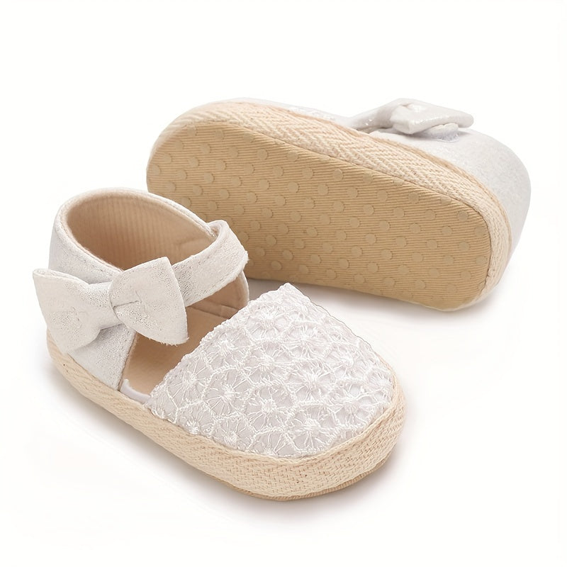 Kichkina qizlar uchun Mary Jane poyabzal, bog'lamli tugma bilan, yumshoq taglik, nafas oladigan mato, birinchi yuruvchilar uchun