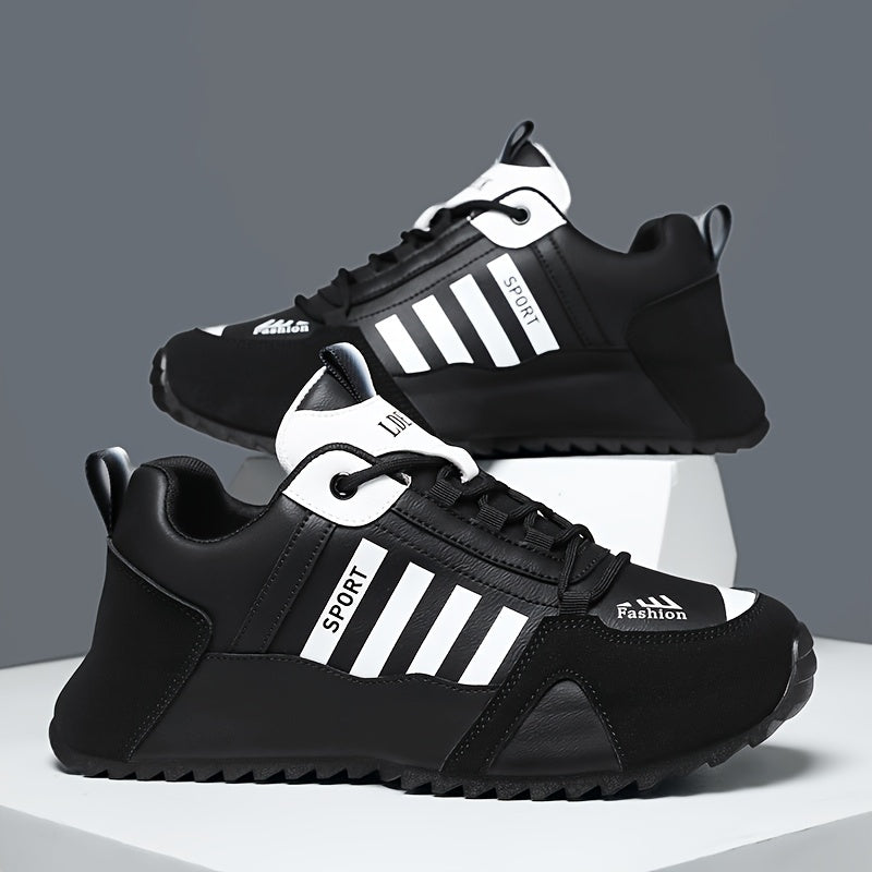 Men's High Top Skate Shoes Non-Slip Sole Casual Outdoor Sneakers