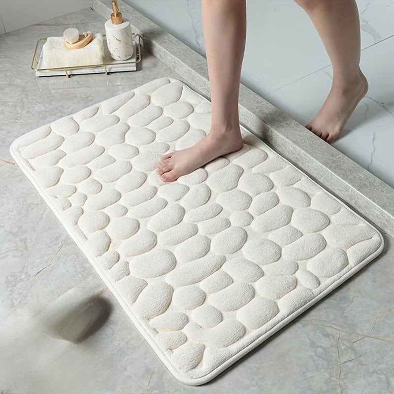 Alfombra de baño lavable a máquina, antideslizante, para ducha, tapete de baño interior, alfombra absorbente