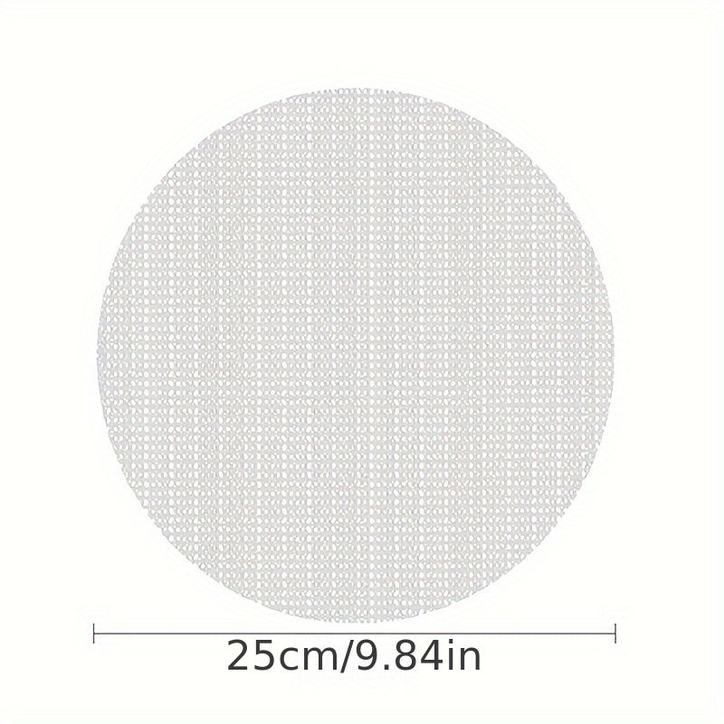 4-Pack White Non-Slip Mattress Grip Pads Woven Nylon Bed Sofa Slippage Prevention