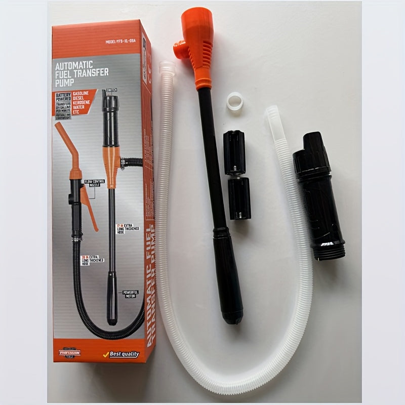 Портативный электрический насос для извлечения масла для замены системы подачи топлива автомобиля