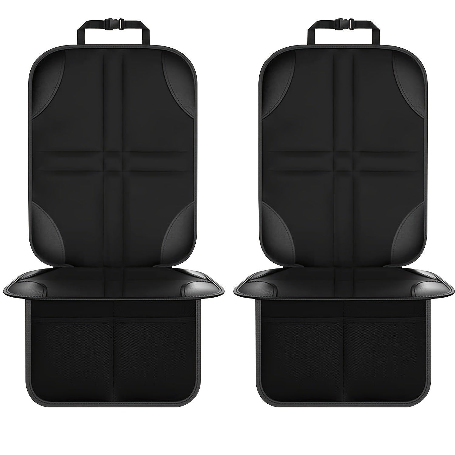 2 Pieces Car Seat Cushions Non-slip Anti-wear Safety Seat Protectors