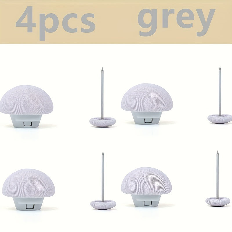 Multifunctional Mushroom Shape Curtain Clips for Quilts and Sheets Reusable and Easy to Use