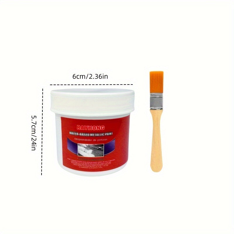 Water-Based Metallic Car Rust Proof Paint Set with Cleaning Tools