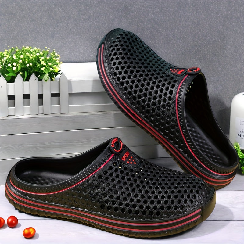 Women's Plastic Clogs with Unique Design for Casual Wear