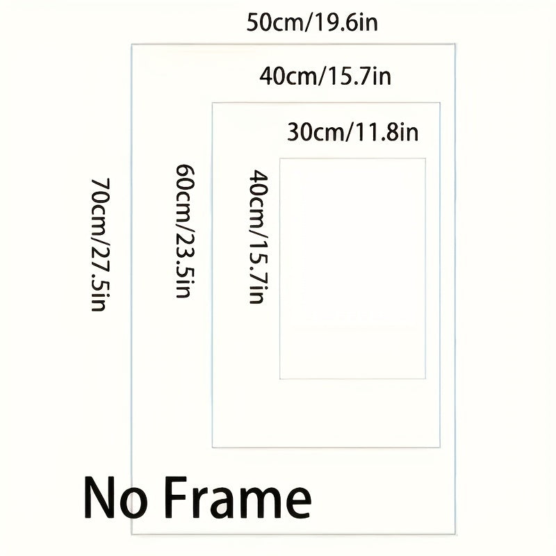 Set of 3 Gold Flower Canvas Wall Art Posters Frameless for Living Room Bedroom Kitchen