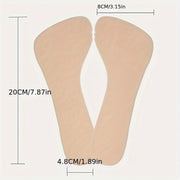 Women's Anti-Slip Sandal Pads Half-Size Cushion Summer Breathable Soft Sole