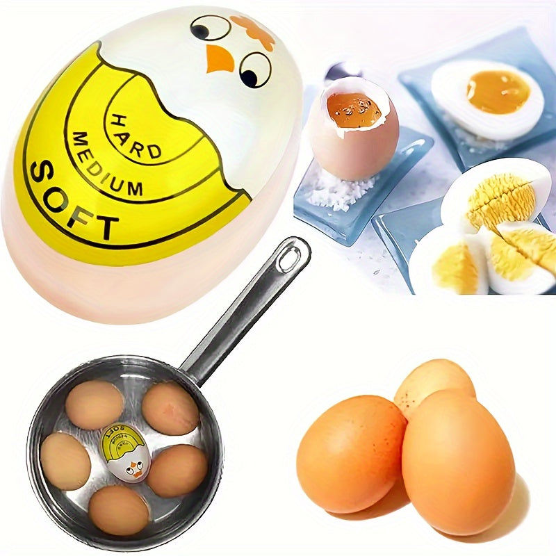 Egg Timer Boiled Color Change Indicator Reusable Kitchen Tool