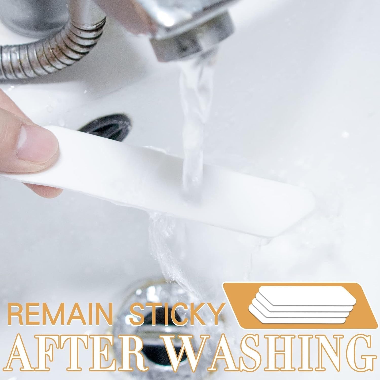 Cinta de alfombra de doble cara, lavable, desmontable, antideslizante, adhesivo para alfombras para suelos de madera dura