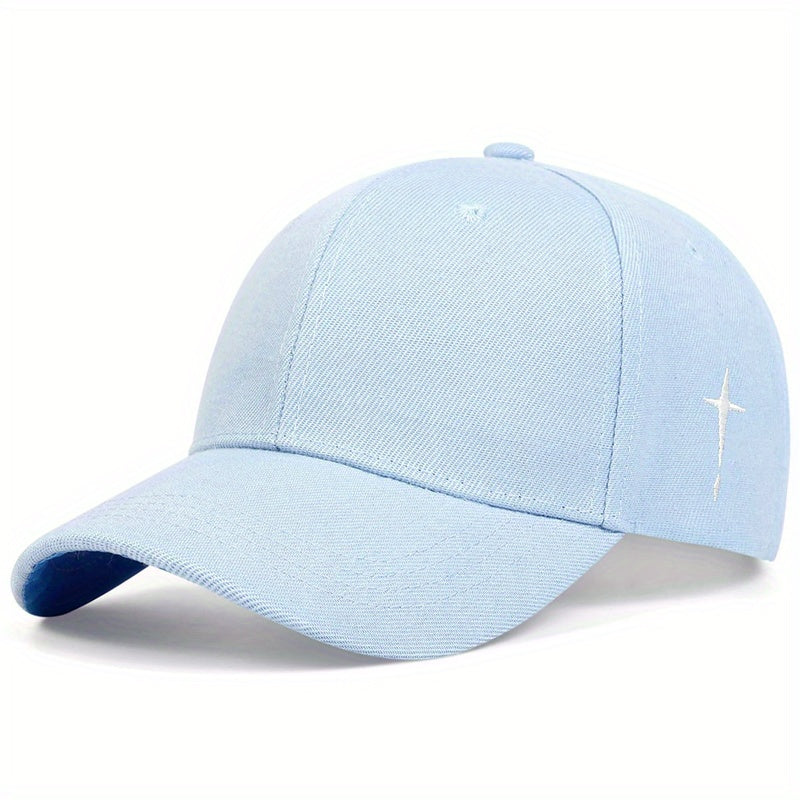 Men's Adjustable Cross Baseball Cap for Spring Summer Fall Gifts