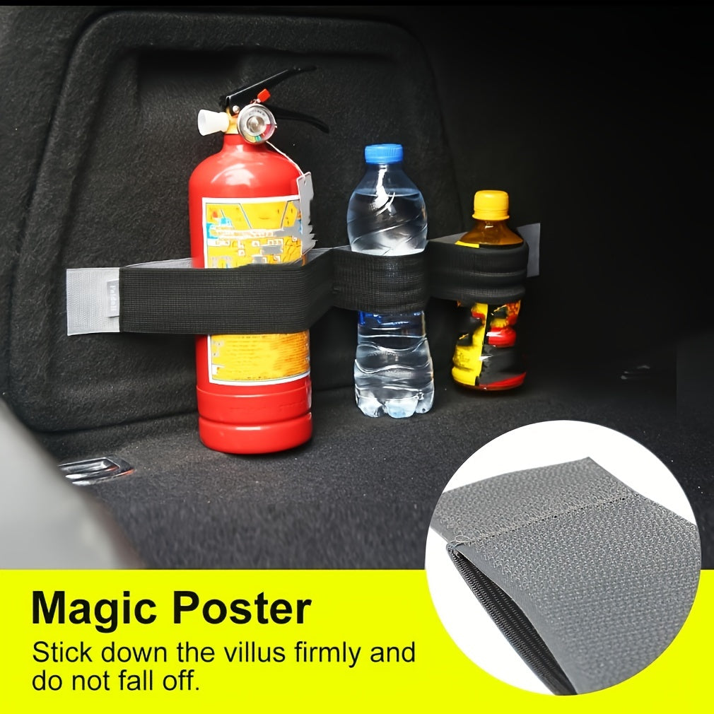 Universal Nylon Elastic Trunk Organizer Strap for Car Storage