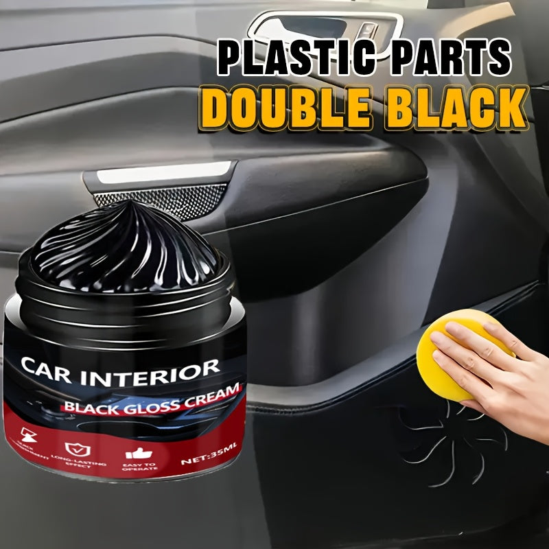 Kit de restauración de autos multiusos para plástico, vinilo, neumáticos, brillo, protección UV