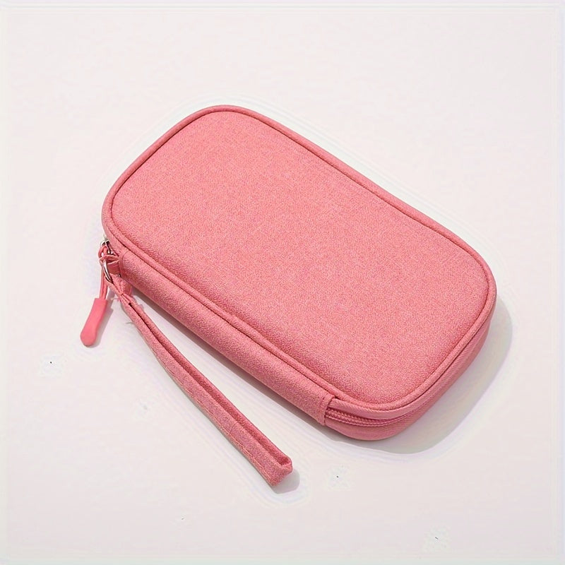 Kabel, quvvat banki va quloqchinlar uchun mustahkam polyester qop - sayohat texnikasini tartibga solish uchun ideal.