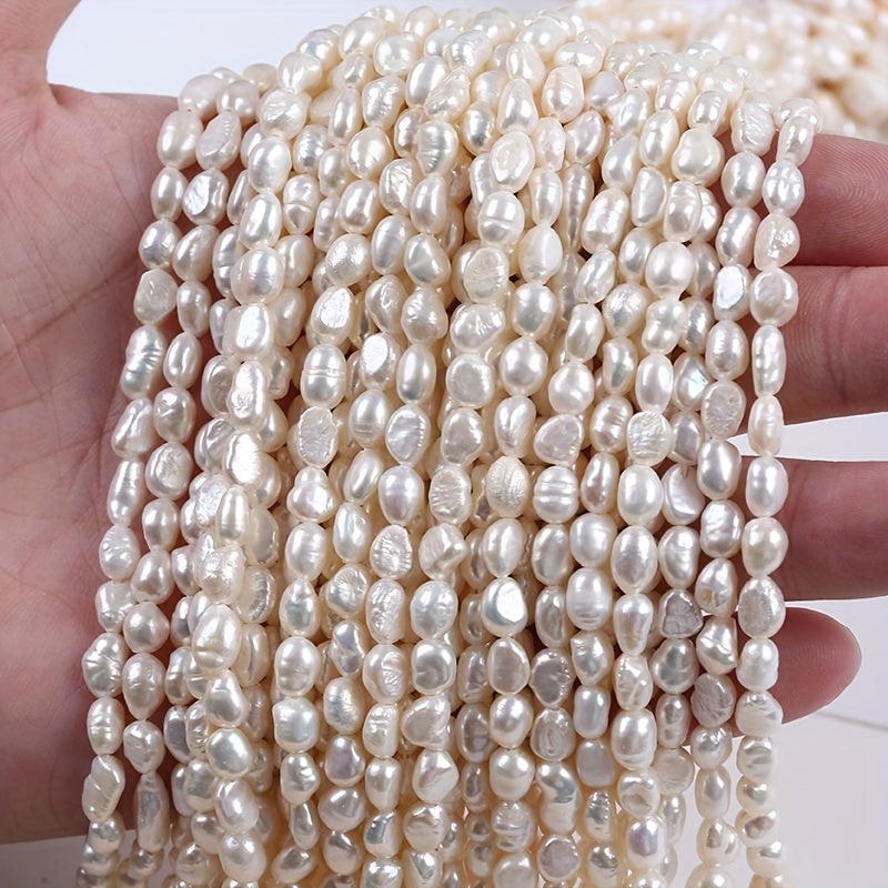 Natural Freshwater Pearl Beads 4-5mm for Jewelry Making Bracelets Necklaces