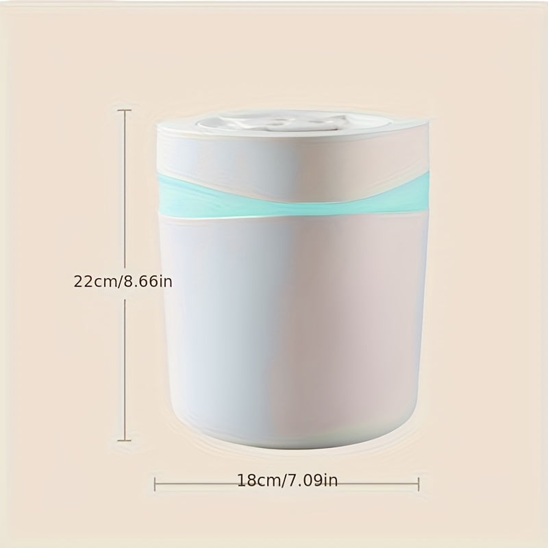 Humidificador de niebla fría ultra silencioso de 4L y difusor de aromas, alimentado por USB, de llenado superior para dormitorio, sala de estar, oficina