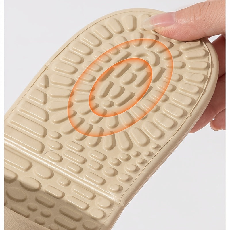 Unisex EVA Massage Slippers Foldable Non-Slip Indoor Bathroom Slides