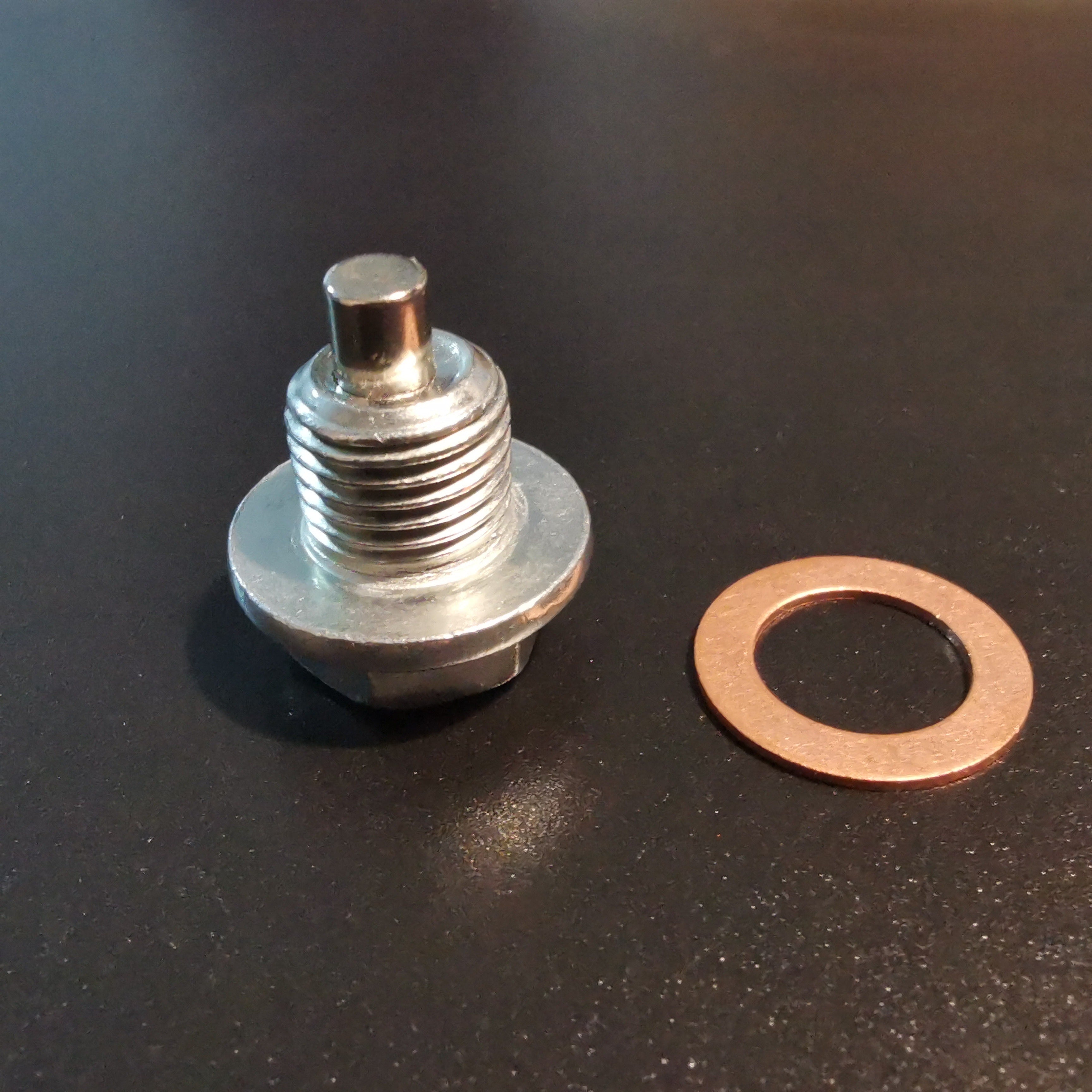 Tapón de drenaje de aceite de motor magnético 14x1.5mm con junta para coches