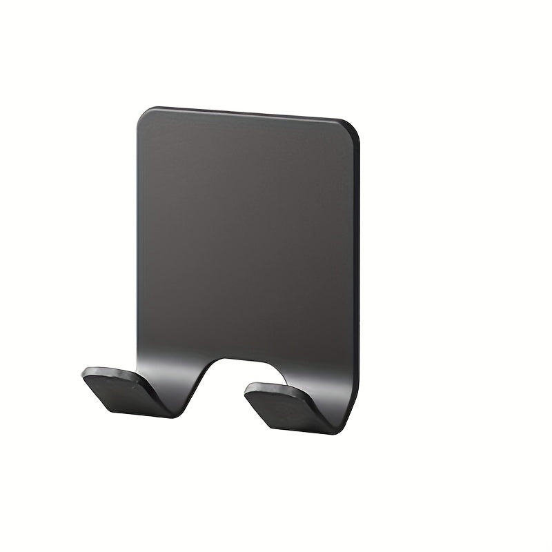 Estante de almacenamiento para baño con gancho para cuchillas sin perforaciones, ahorra espacio