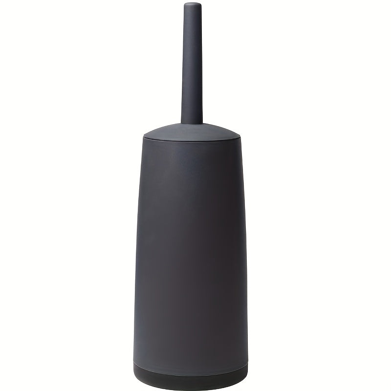 Long Handle Toilet Brush Set with Holder, Splatter-Resistant Bathroom Cleaning Tool