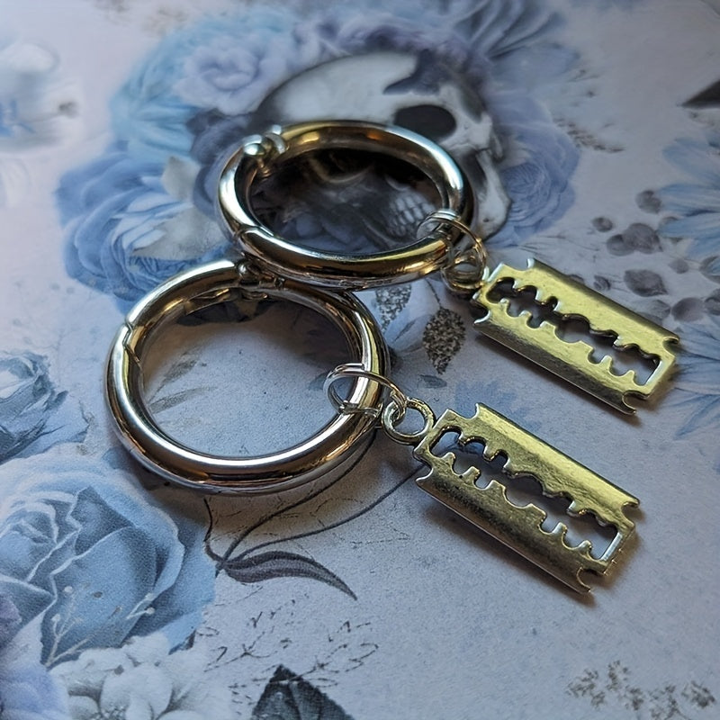 Unisex Grunge Punk Shoe Charms Set Boot Jewelry Gothic Accessories
