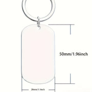 Do'stlar, oila a'zolari va hamkasblar uchun barakalar va motivatsiya bilan to'ldirilgan sovg'a kalit zanjiri.