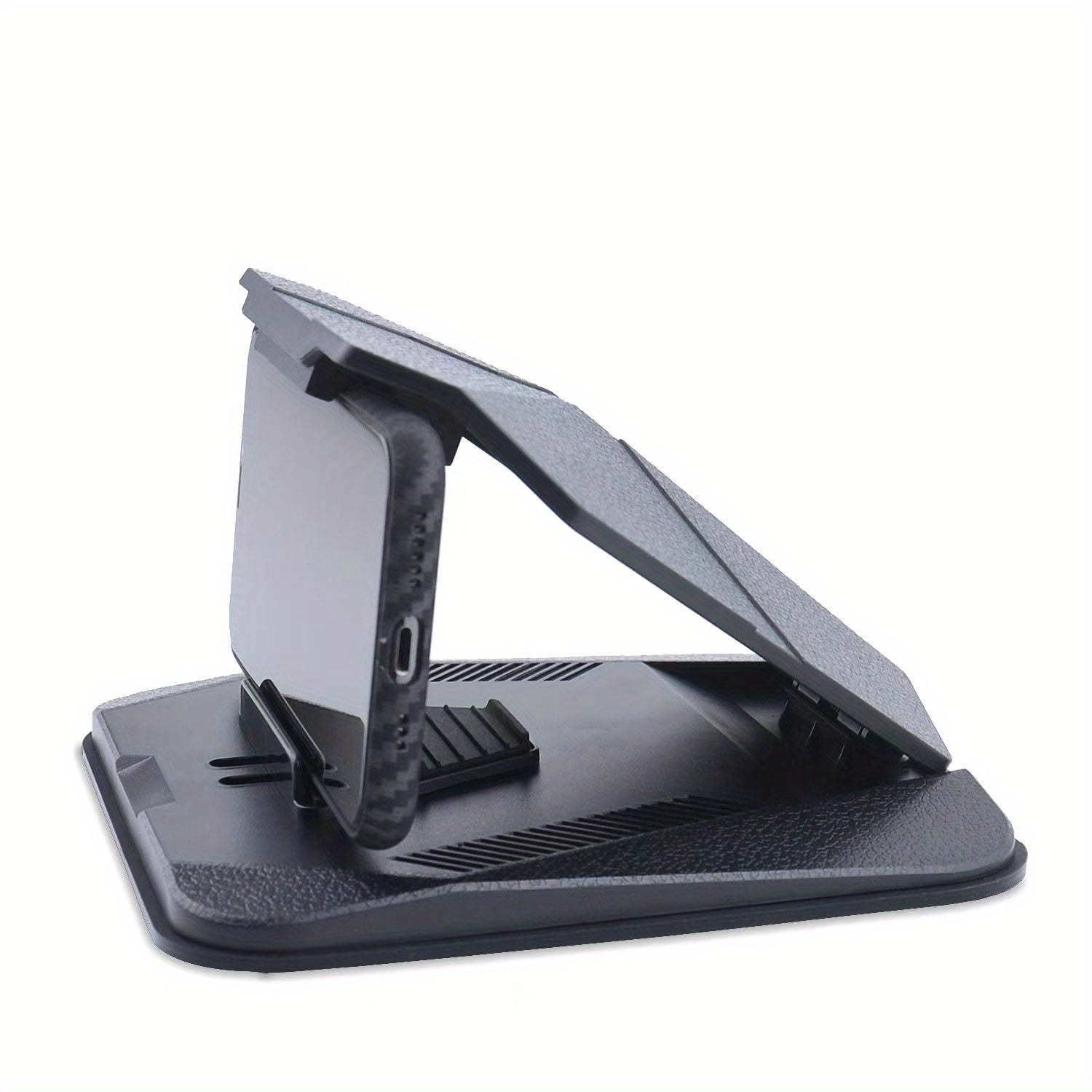 Soporte universal para coche para teléfono y tableta para consola central con orientación de pantalla ajustable