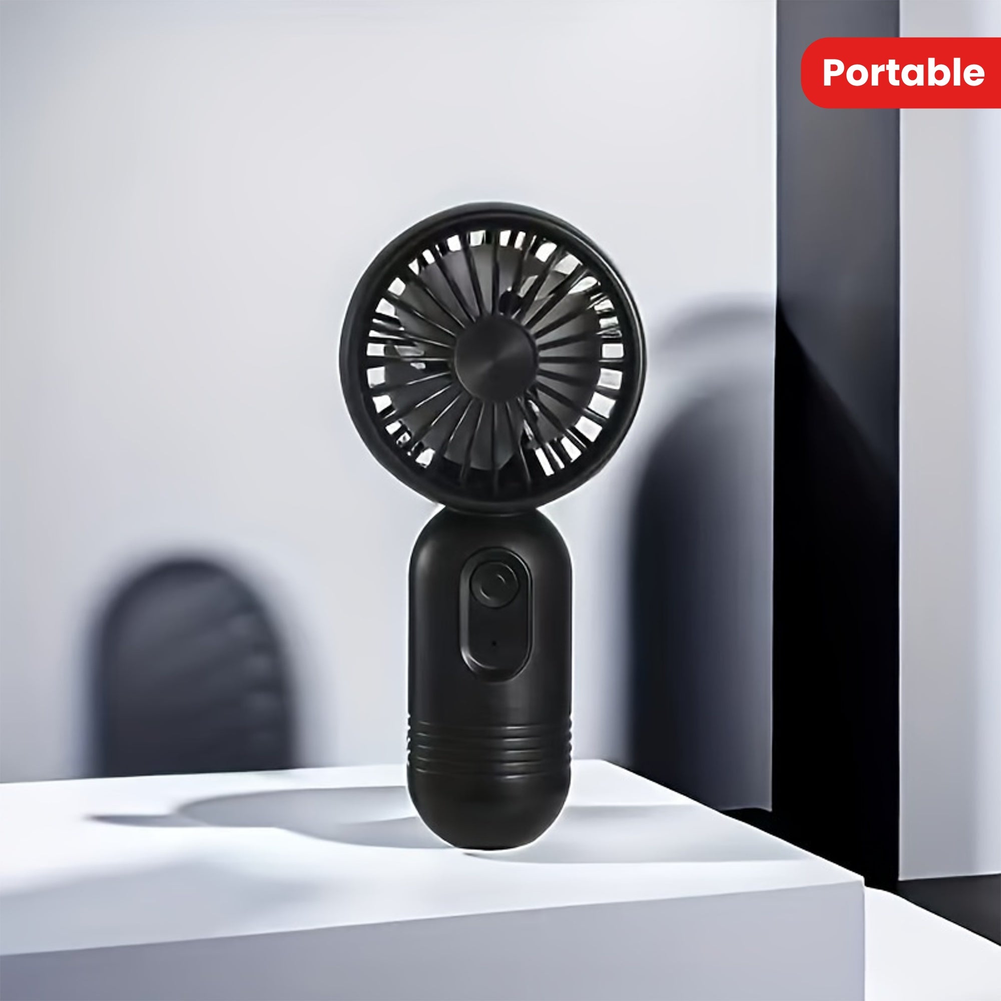 Rechargeable Handheld Portable Fan for Travel Desk Use Quiet Lightweight