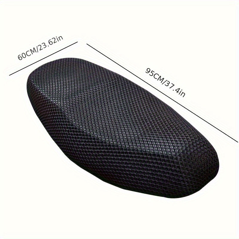 Universal Breathable Cell Grid Seat Cover for Car Motorcycle All Seasons