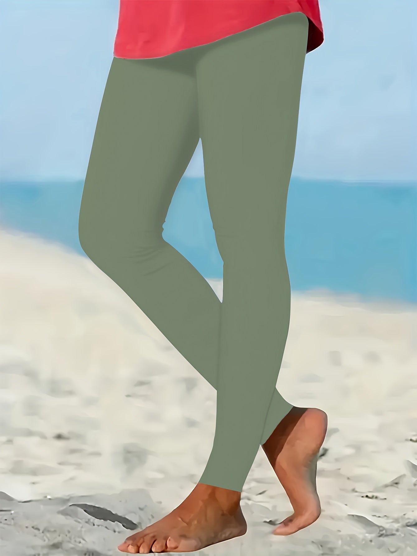 Women's Plus Size High Waist Yoga Leggings Long Tights Activewear