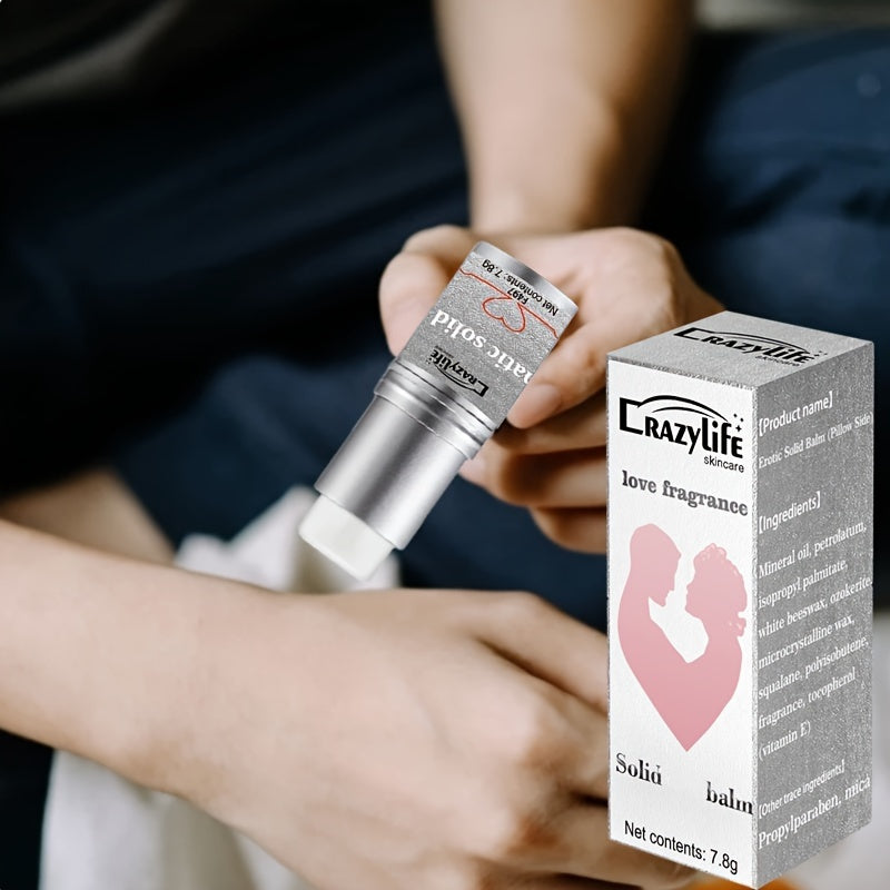 Unisex Floral Scent Solid Perfume Balm with Plant Squalane for Daily Wear and Gifts