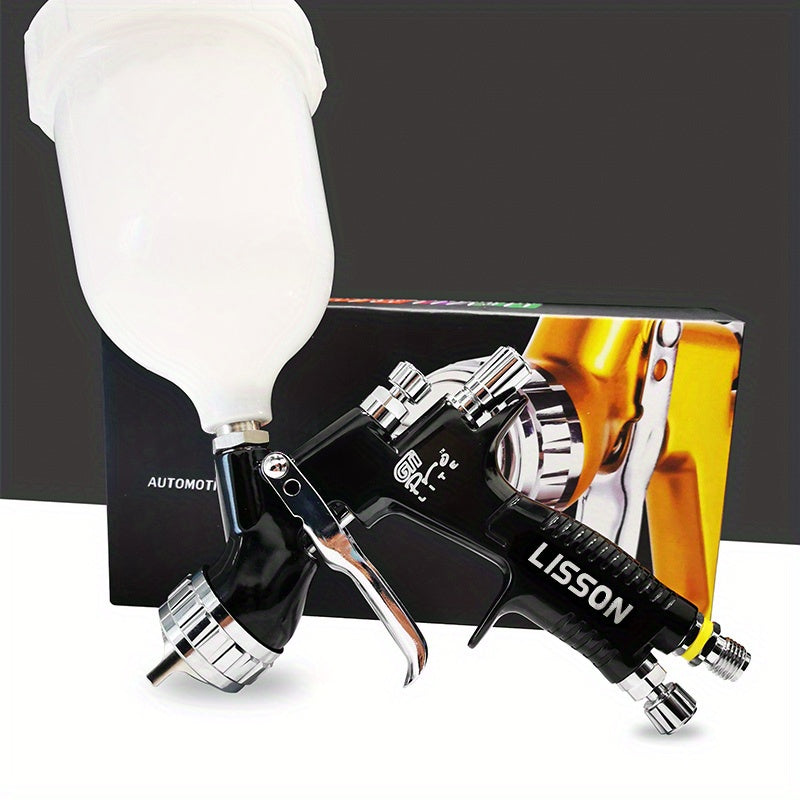 Professional HVLP püskürtme quroli 1.3mm 600cc bo'yoq purkash uchun avtomobil mebel primer yuqori qatlam