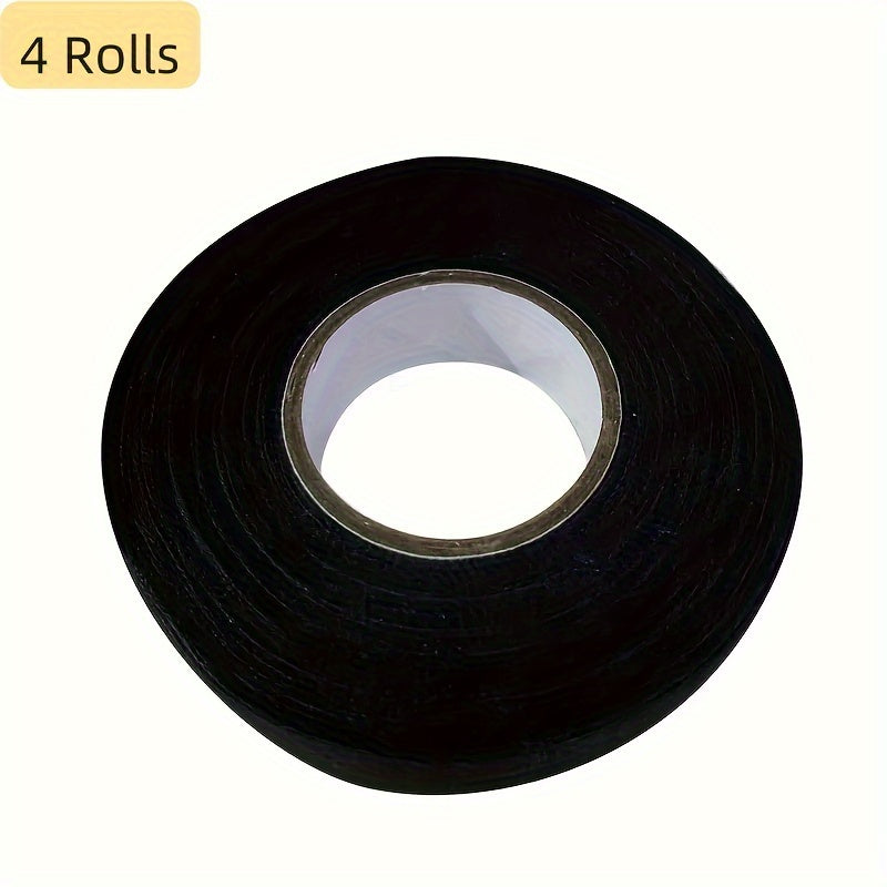 Black Fabric Adhesive Tape 15mm x 15m for Car Wiring Noise Reduction