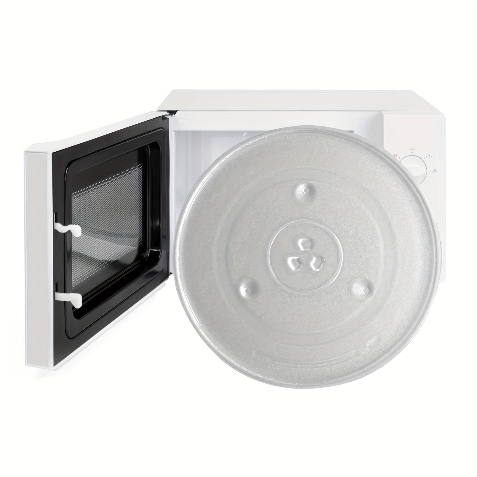 Heat-Resistant Glass Microwave Turntable Plate for Kitchen and Dining