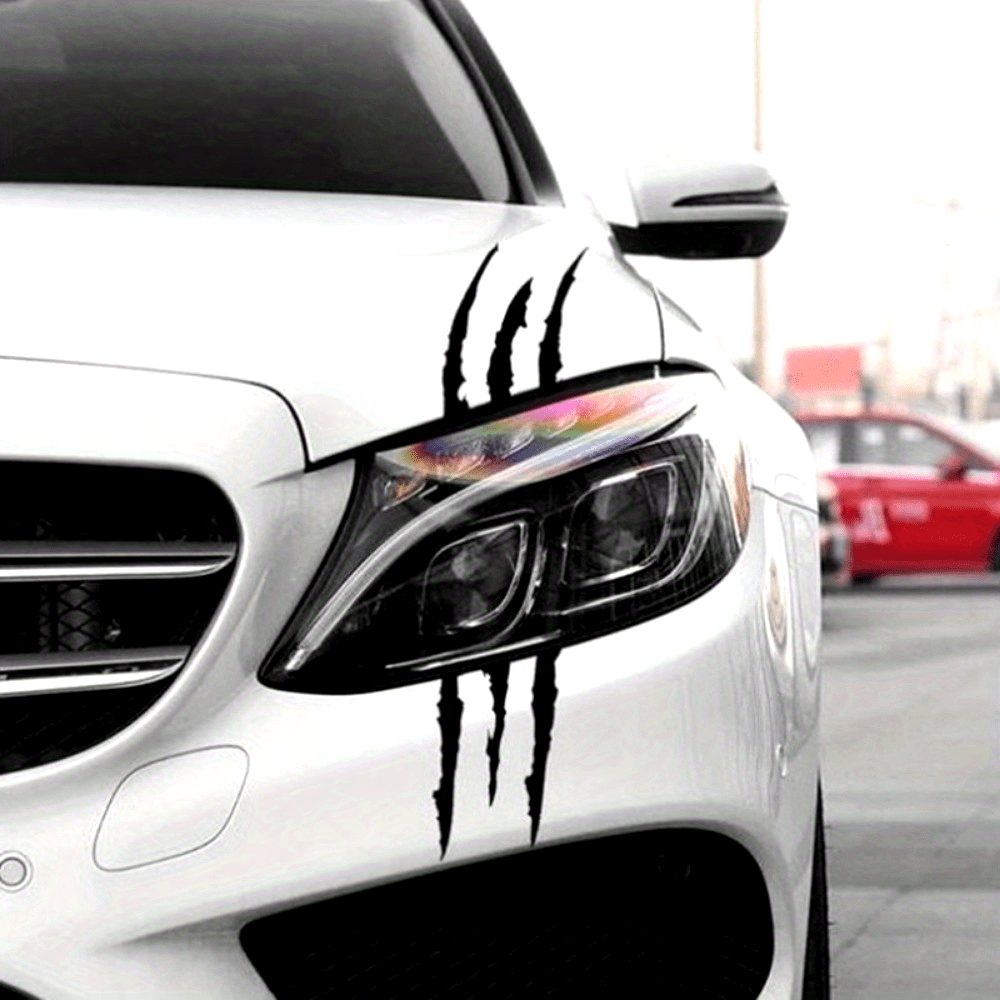 Claw Marks Vinyl Car Decal Scratch Stripe Exterior Accessory 40cm x 5cm
