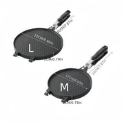 SHAON 1 dona Uzun Qo‘lqopli Non-Stick Waffle Pan - Chidamli, chizish va zangga qarshi ta'sir qiluvchi desert tayyorlovchi, DIY Muzqaymoq konuslari, vafli, tortlar uchun - Oson tozalanadi, Uy va tijorat oshxonalari uchun ideal