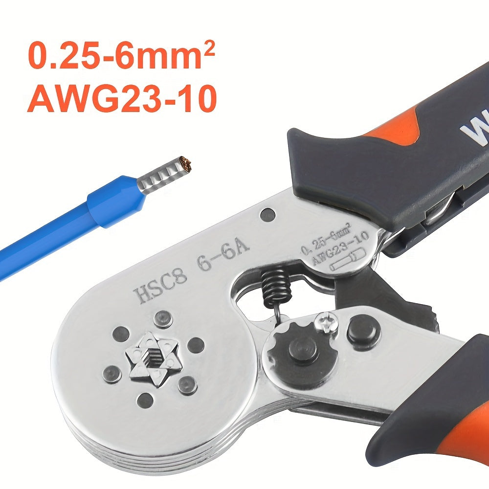 Crimping Tool for Ferrule Sleeves with Carbon Steel Handles