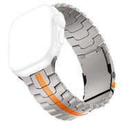 Men's Titanium Smartwatch Band for Apple Watch 49mm 46mm Compatible with Series 4 5 6 7 8 9 10 Ultra 2