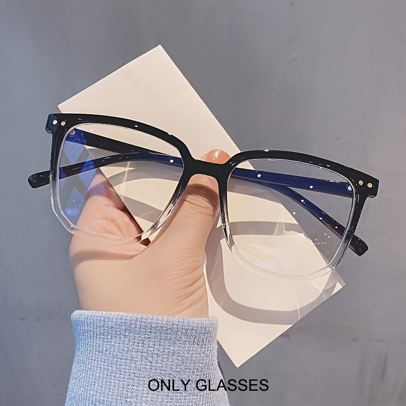 Square Framed Reading Glasses for Men and Women Lightweight Clear Lenses