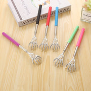 Stainless Steel Retractable Back Scratcher for Itching Relief and Massage